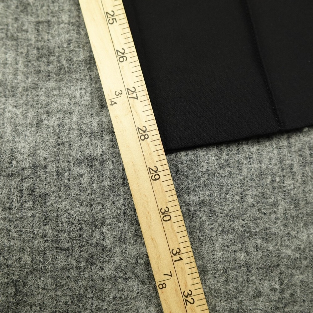 Lafayette 148 New York Pants Womens 10 Black Gramercy Acclaimed Stretch Straight - Picture 6 of 9